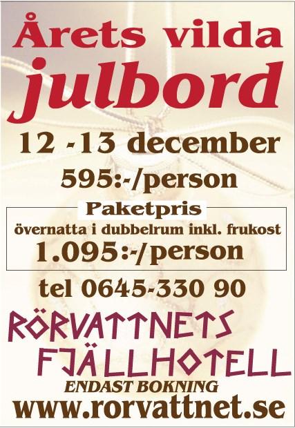 se GULDREGN I ANBILDGÅTAN Rätt svar på förra bildgåtan var Rörvattnets Fjällhotell.