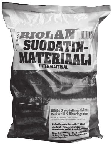 Mossan, som har vuxit under näringsrika förhållanden, är ett effektivt och naturligt material för rening av avloppsvatten.