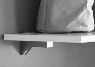 inclination Där behov Itfinns användforplugg, förborra is suitable shelves from 8 med to 30 mm thick.