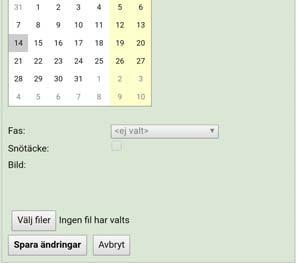 - Du kan också radera trädet eller Obs enheten, ifall du har skapat trädet/obs enheten av misstag.