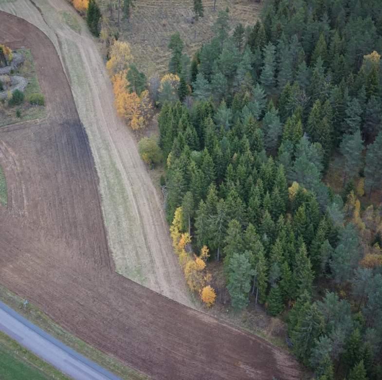 En låg täthet av potentiellt förorenade områden erhålls då det inom delområdet inte finns några större industriområden och då delområdet enbart innehåller mindre bebyggda områden samt att det ligger