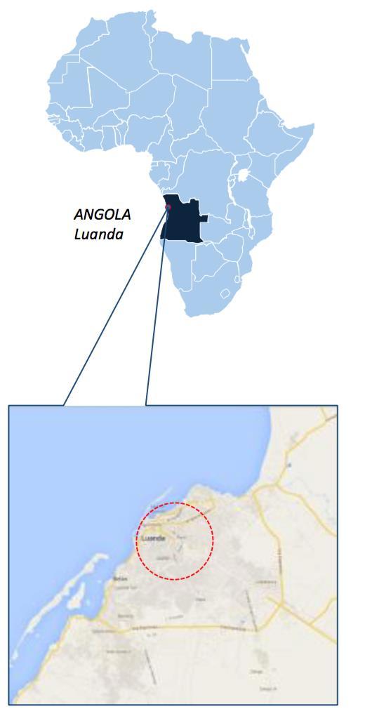 Portfölj av 20 fastighetstillgångar i Angola Långa och korta kontrakt Kunder är