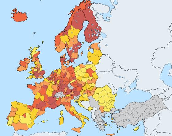 Forskning och utveckling i ett europeiskt perspektiv En förklaring till att Göteborgsregionen hamnar högt upp i många internationella jämförelser beror på de stora satsningar som regionens näringsliv