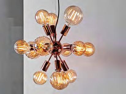AMBER GLASS Ø125 MM Ø95 MM 353-62 EAN 7391482023254 E-NR