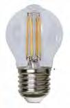 8290949 L 10/100 M 35mm N 98mm 2700K 80Ra 150lm 360º 2W ( 16W) E14 220-240VAC EC A+ 25W 351-21 EAN 7391482018069 E-NR 8291701 L 10/100 M 45mm N 82mm 2700K 80Ra 250lm 360º 2.