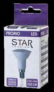 348-33 363-31 20W 20W PROMO LED 25W 347-09 EAN 7391482347091 E-NR 8381377 L 10/100 M 50mm N 49mm 2700K 80Ra 180lm