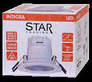 DOWNLIGHTS INTEGRATED DRIVER 230V~ 30 0 Ø65-74 mm IP20 IP21 40mm 1-16mm 100mm 366-01 EAN 7391482004475 E-NR 7463111 L 6/48 M 86mm N 59.5mm 3000K 80Ra 260lm 230lm 90 485cd 38º 4.