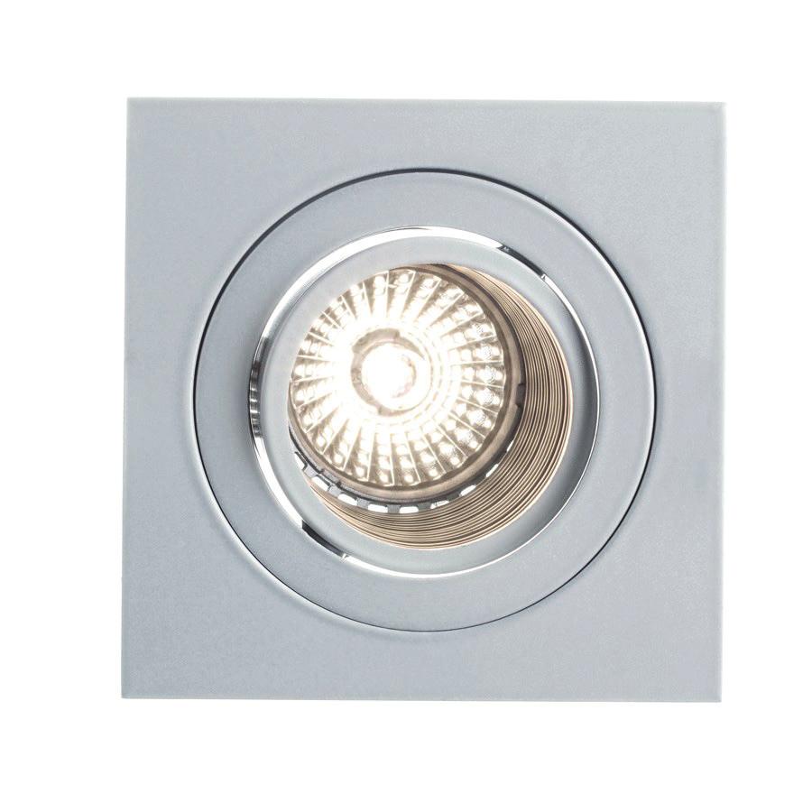 Deep_Q Infälld spotlight i lackerad aluminium, exklusive ljuskälla. Watt Sockel Lumen Pris/st Vikt Ø L*B*H Ra Brinntid timmar Färg Art.