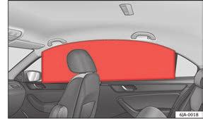 40 Airbagsystem kan ge bästa möjliga skydd. Därför ska bilbältet alltid användas inte bara på grund av gällande trafikregler, utan även av säkerhetsskäl sidan 20, Allmänt.