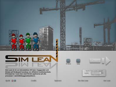 Inledning Sim Lean är ett webbaserat spel som syftar till att på ett lekfullt sätt öka förståelsen för vilka åtgärder som bör vidtas för att minska slöserier, minska förbrukningen av resurser, och