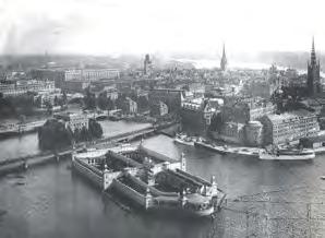 9.6 Strömsborg En foto bild av kallbad Strömsborg i Stockholm, ca år 1885.