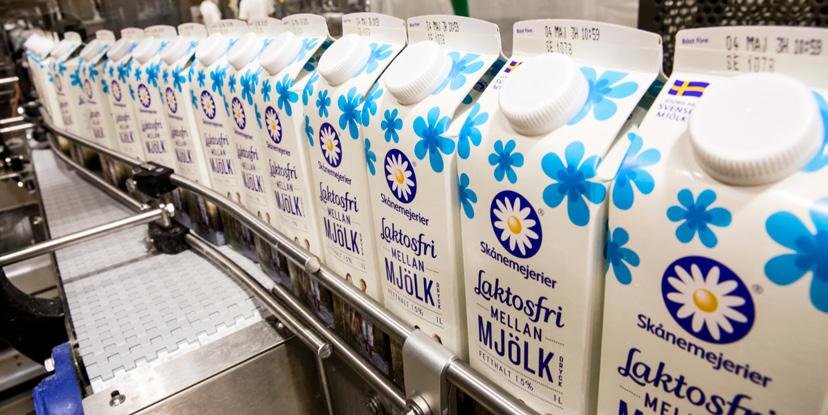 2020-MÅLET UPPNÅTT FÖR MINSKAT KOLDIOXIDUTSLÄPP FRÅN TRANSPORTER För transporter är Skånemejeriers miljömål att minska koldioxidutsläppen.