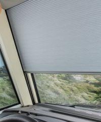 inte används. 2. Högkvalitativ plissé för vindrutan.