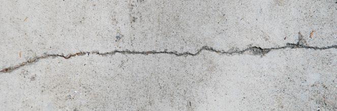 Betongreparation och metoder Förarbete Förutsättningen för en lyckad betongreparation är ett korrekt förarbete. Reparationsområdet måste först rengöras noggrant.