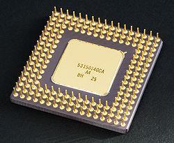 Mikroprocessor av typen Intel 80486DX2 (32-bit) Bland
