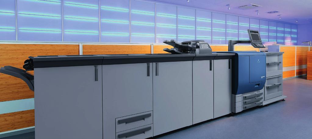 Pappersmatningsenhet PF-602 Pappersmatningsenheten PF-602 utökar papperskapaciteten med 2 kassetter för en total kapacitet på 6 000 ark och hanterar pappersvikter mellan 64 och 300 g/m2.