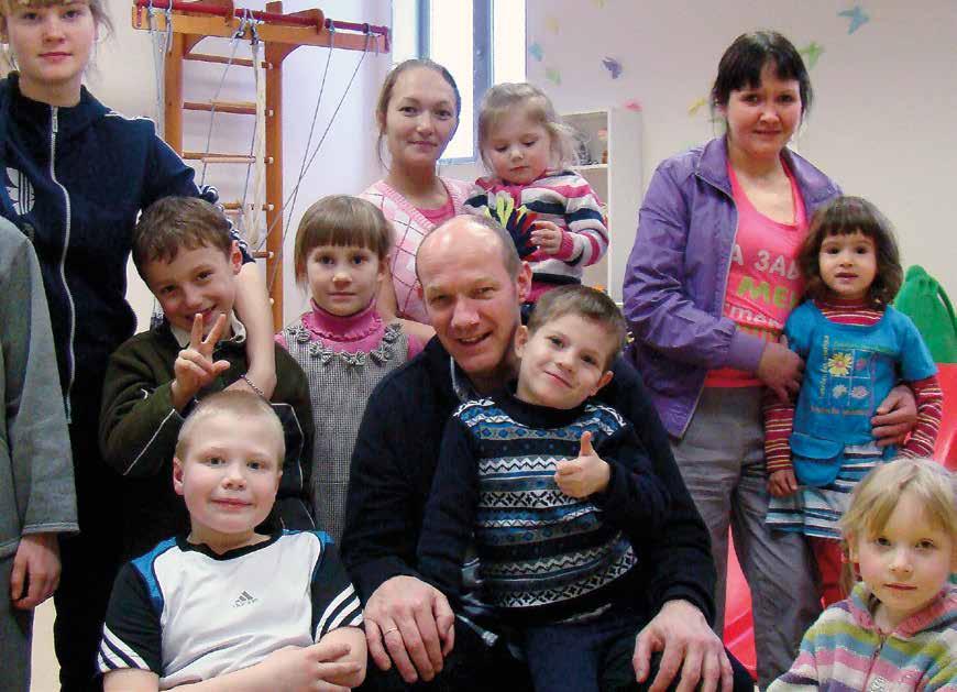 Vårt barnhem och rehabiliteringscenter i Ural är en av de platserna där nödställda mammor och barn får hjälp.