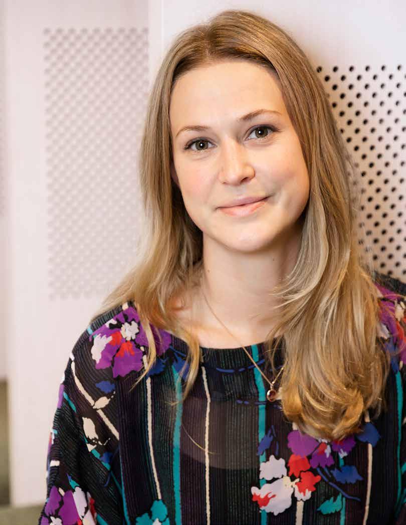 På universitetet Hedvig Royen Norkvist Student på Audionomprogrammet Vi människor är sociala varelser och hörseln är oerhört viktig för att kommunicera och förstå varandra.