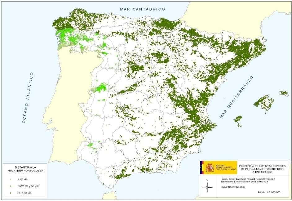 Introduktioner av PWN i Portugal, upptäckter i Spanien Galicia