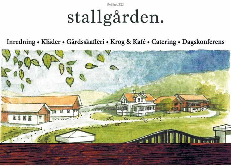 Välkommen På vägen 161 mot Lysekil från Torp. Stallgården Krog & Kafé har öppet varje dag 11.0018.00, för mer information och menyer se vår hemsida www.stallgarden.
