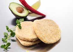 och solrosolja, durumvetemjöl, veteprotein, potatisflingor, vetegluten, salt, potatisstärkelse, modifierad vetestärkelse, jästextrakt, jäst, druvsocker, bakpulver (E450,