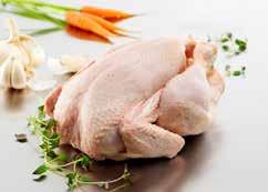 <0,5 g Protein: 20 g Salt: 0,3 g 5512 Hel Gårdskyckling 1050 1160 g/st, 11 st/förp Kyckling utan