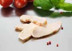 Kolhydrat: < 0,5 g, varav sockerarter <0,5 g Protein: Näringsvärde 20 g per 100 g Salt: Energi: 0,3550 g kj / 130 kcal Fett: 3,0 g, varav mättat fett 0,7 g Protein: 25 g Salt: 1,3 g 1485