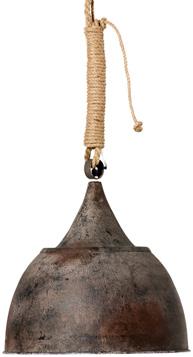 Vit ARON material Koppar finish Rå koppar CLINTON material Naturkomposit finish Grå/koppar TABRIZ TAK material Järn finish Svart/guld T7140262 E14, max 25W, Klass I H17 Ø34.