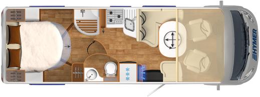 000,- Sek Measure 759x235 Berths 4 + 1 (SA) HYMER B-Klass PremiumLine Ed-S