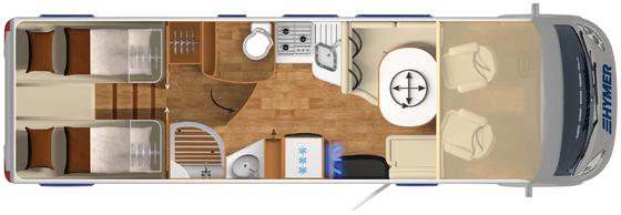 000,- Sek Measure 779x235 Berths 4 + 1 (SA) HYMER B-Klass PremiumLine Ed-S