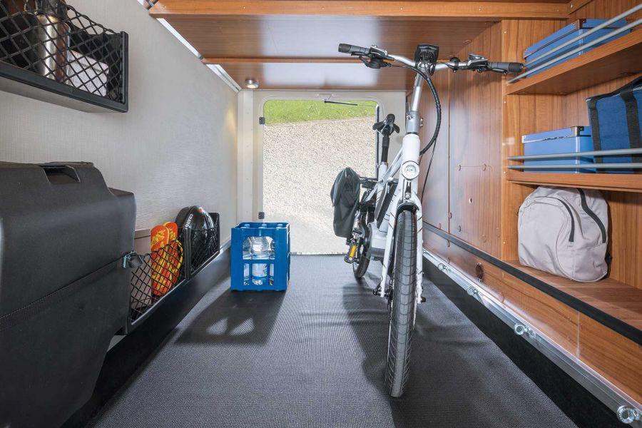 flera cyklar.