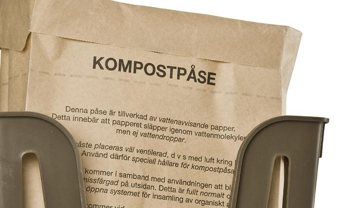 Den tillåter luft att komma åt påsen så att den inte blir blöt och går sönder.