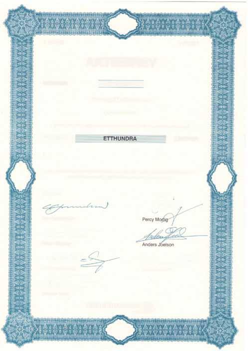 Virserum Invest AB registrerades 2006 och