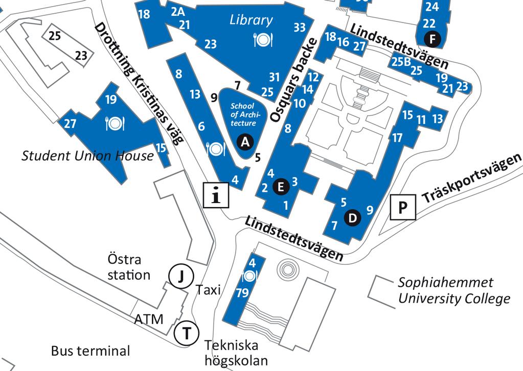 Datorsupport för Studenter på KTH KTH IT-Support och KTH Entré Adress: Drottning Kristinas Väg 4 Öppettider: