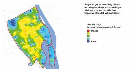 VAR FINNS SKRÄPET? På land Skräp finns mer eller mindre överallt i Sverige. Principen som gäller för var man hittar mest skräp är: mycket människor mycket skräp.
