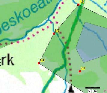 1 Flytta punkter Flytta punkter innebär att man förändrar det geografiska