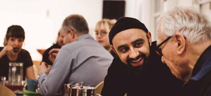 GATUKYRKAN Diakon på Göteborgs Räddningsmission Vid entrén till cafét på Vasagatan finns ett diakonrum där vår diakon Eva Erlandsson tar emot många besök varje dag.