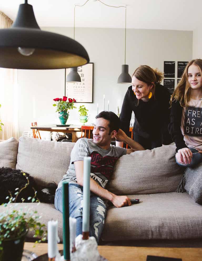 BARN & FAMILJ Goda relationer där någon lyssnar och tar sig tid -Relationer utgör grunden för själva livet, säger Jenny Axebrink, verksamhetsledare för området Barn och Familj.