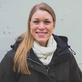 Susann Dutt, Quality Manager & Sustainability Specialist, Business Planning, Göteborgs Hamn Det säger Sandra Nygårds, som är volontär på 35:ans jourboende.