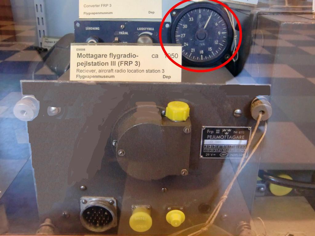 ADF, Flygradiopejl 3 i 29 Tunnan