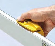 Professionals use an edge angle, a file and a clamp file for filing.