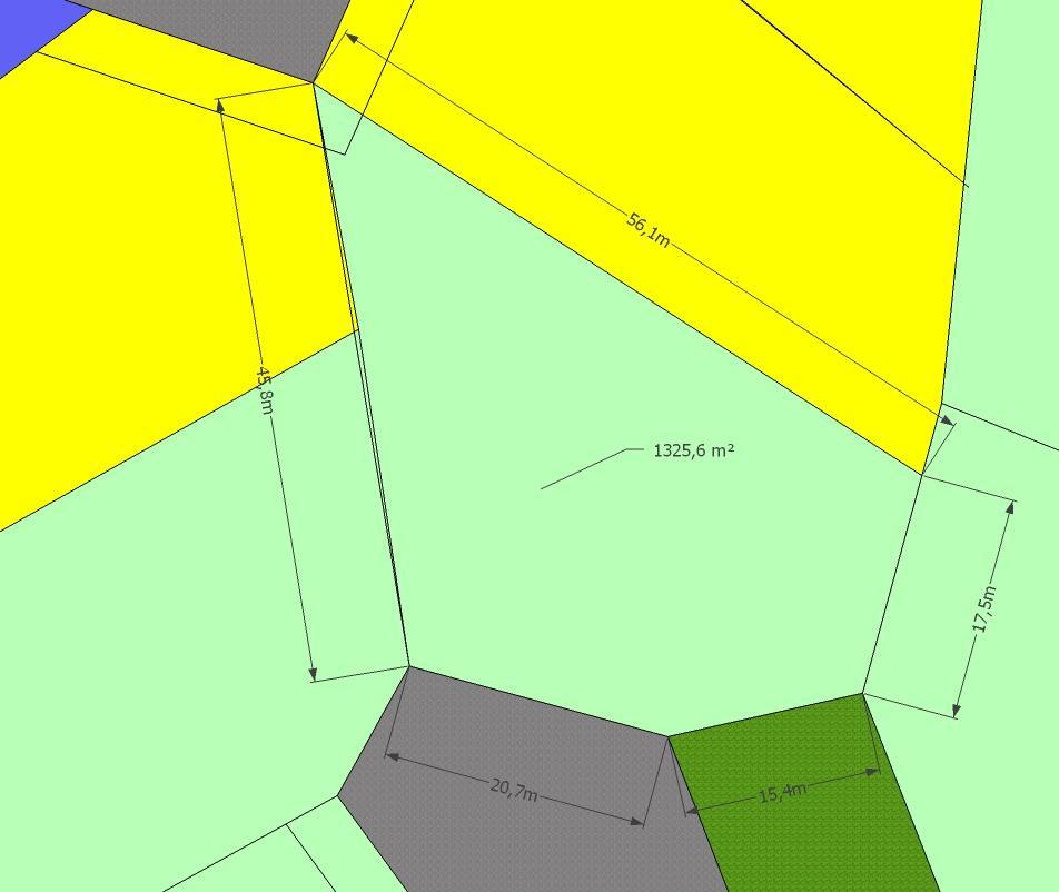 Tomt 1:345 Snösparvsvägen 1 1318 m² 721 meter över havet GPS-koordinater X=6933594 Y=1412809