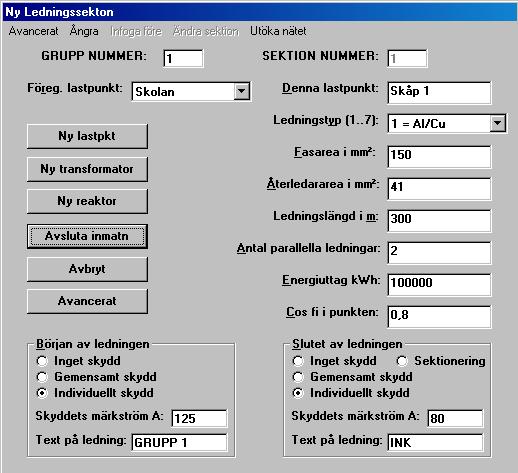 14 femledarsystem där skyddsledaren (PE-ledaren) och neutralledaren (Nledaren) är skilda åt avses den av ledarna som har högsta impedansen, vilket normalt är PE-ledaren.