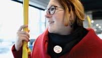 Det är aldrig någon som reser sig upp för mig. Jag har flera kompisar som säger att de inte heller fick någon respekt när de har varit gravida, säger hon. I höstas var Lina Stålhane i London.