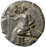 672 672 BABYLON. AR. Tetradrachm.