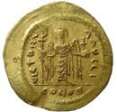 Phocas (602-610). AU. Solidus.