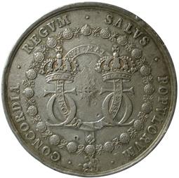 England 1669. Graverad i England. Silver.
