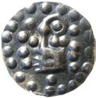 LL XI:A:2 var, Hemmingsson A3. 0,09 g. R. Kantskador/sprickor. Ärg. Ex Hirsch mynthandel 1976. 18 1 7 500 19 Ärkebiskopen i Uppsala (ca 1190) 19 SVEALAND.