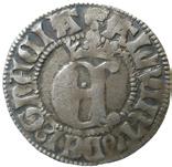 ALBERT DEI GRACIA)(MONETA KALMRNI. Frånsidans inskrift retrograd (moturs). LL 5b. 1,26 g. R. Små repor.