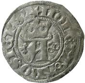 236 237 236 VÄSTERÅS. Örtug med trekronorssköld)(krönt uncialt A. T. v.